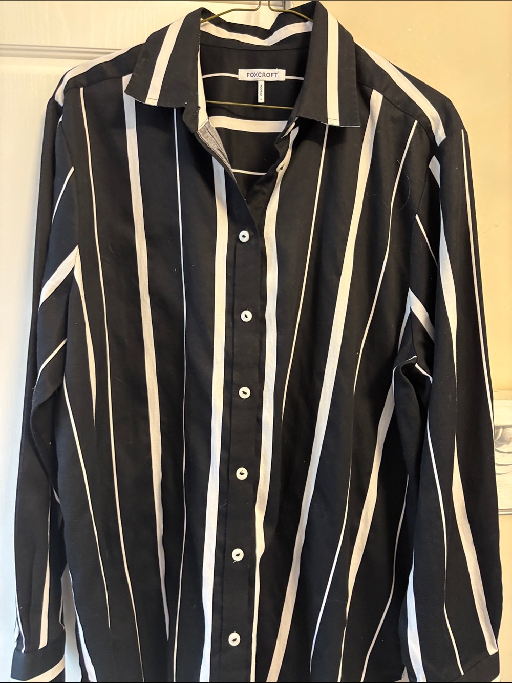 Foxcroft stripe shirt